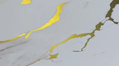 Brita Bathrooms Golden Marble PVC Bathroom Shower Wall Panel – 1000 x 2400 x 10mm | Waterproof, Fire Rated & Easy Install