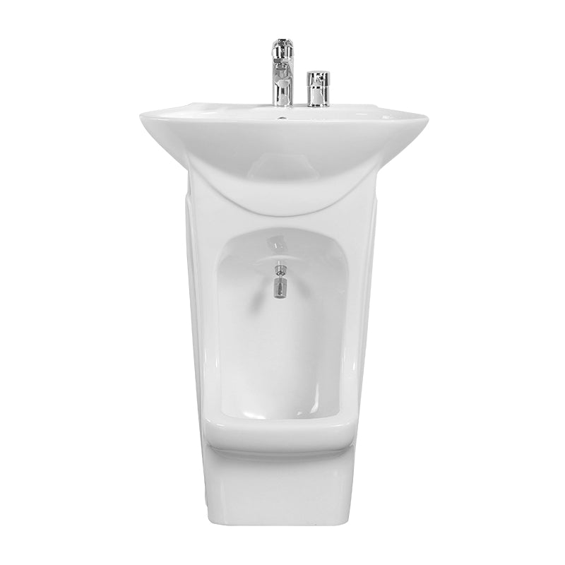 Brita Bathrooms Ablution Wudu Wash Basin – Dual Level Wash with Foot Wash Space, Tap & Click Clack Waste Included