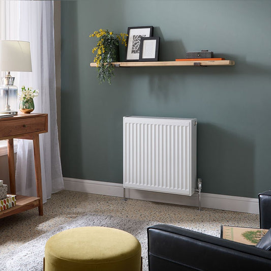 Brita Bathrooms Type 33 Triple Panel Triple Convector Radiator – 600 x 1600mm White | 15870 BTU (Horizontal)