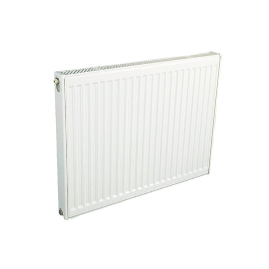 Brita Bathrooms Type 11 Single Panel Single Convector Radiator – 300 x 1000mm White | 2122 BTU (Horizontal)