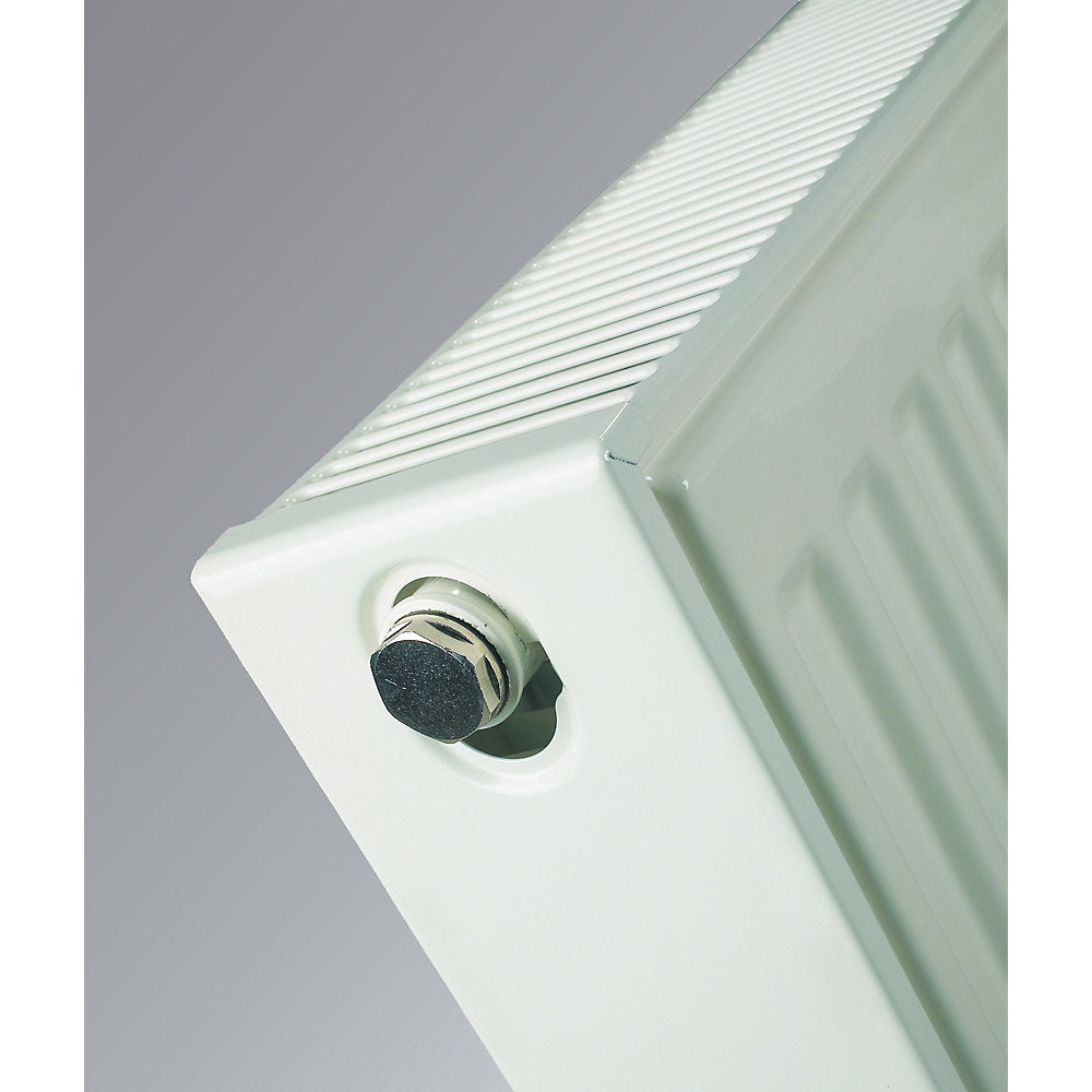 Brita Bathrooms Type 22 Double Panel Double Convector Radiator 750 x 1200mm White – 9934 BTU