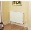 Brita Bathrooms Type 21 Double Panel Single Convector Radiator 300 x 1600mm White – 3829 BTU